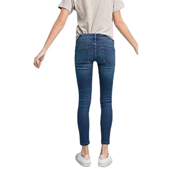 Anthro Pilcro and the Letterpress High Rise Split Ankle Skinny Denim Size 25 - Picture 13 of 13